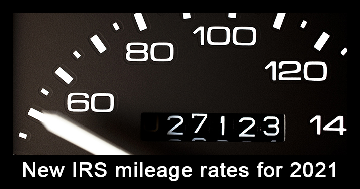 IRS issues standard mileage rates for 2021 - South ...