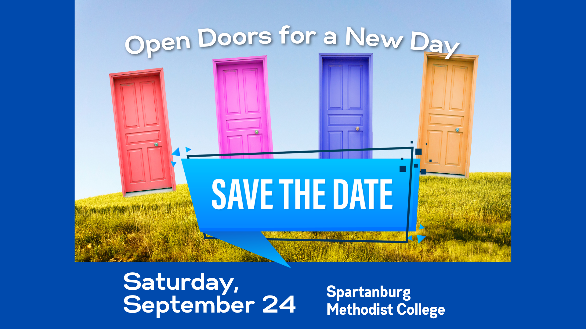 Open Doors for a New Day South Carolina UMC